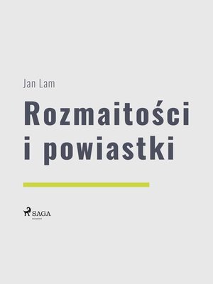 cover image of Rozmaitości i powiastki